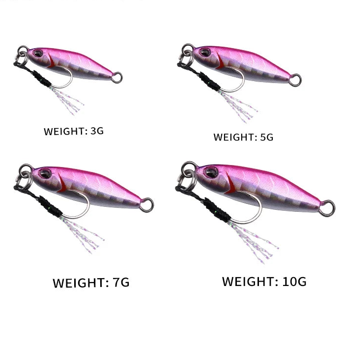 Drift Minnow Micro Jig 3-10g