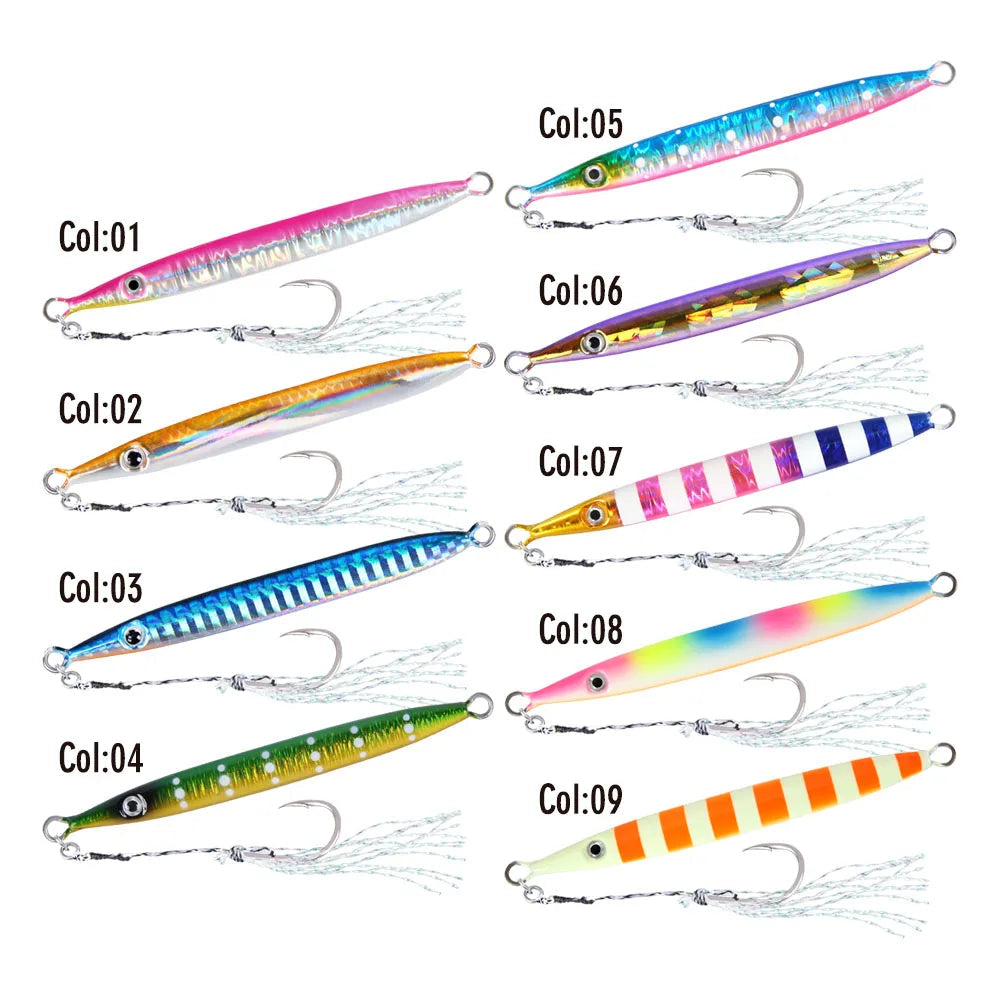 Razor Drop Fast Sinking Pencil Jigs 15-30g