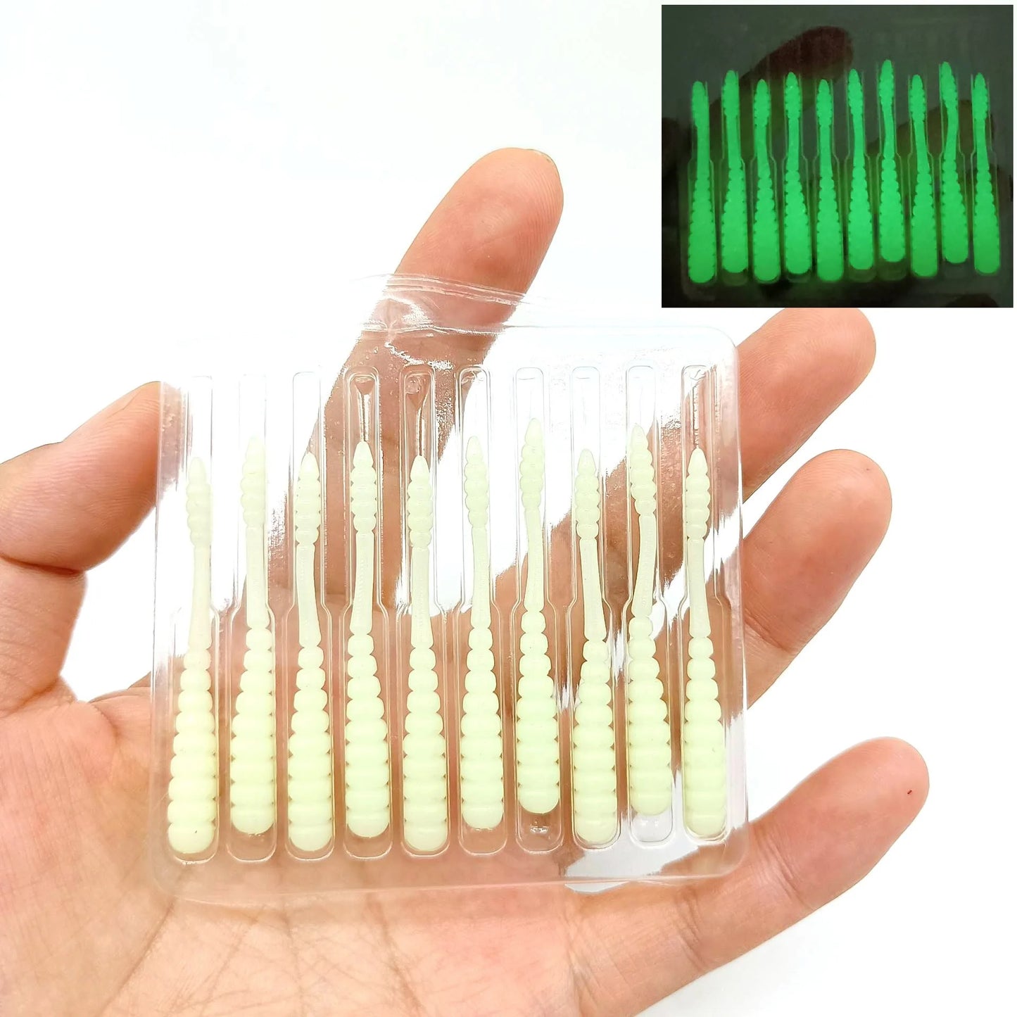 Rounded Ajing Worm Soft Plastic